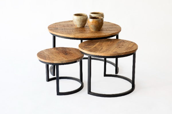 Mesa Cairo Set 3 piezas